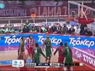 olympiakos vs pao 78-77 2011-12 regular season