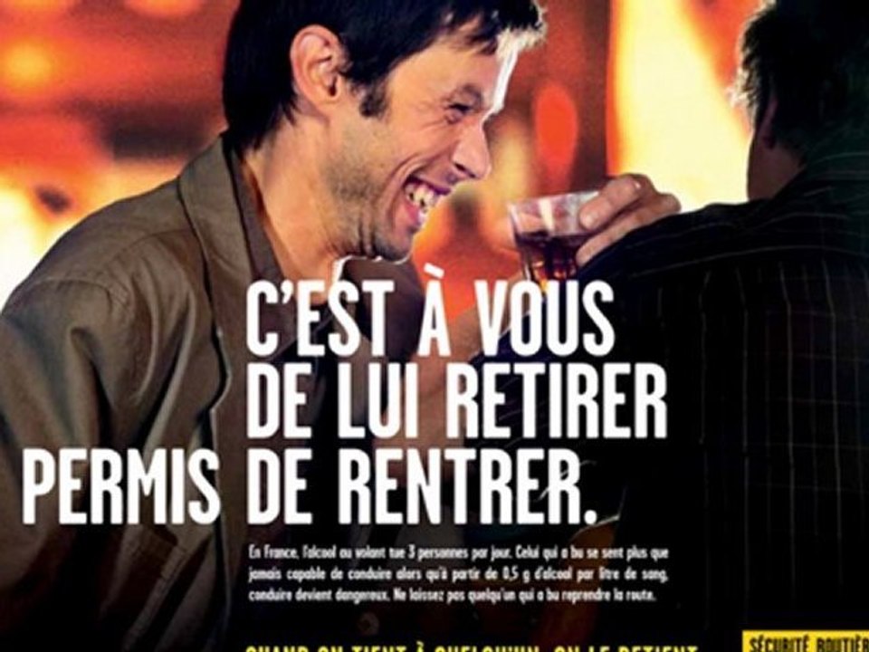 alcool au volant prevention routiere .... video projet