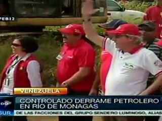 Controlado derrame petrolero en Venezuela