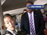 Justin Timberlake And Jessica Biel Arrive At LAX Saturday