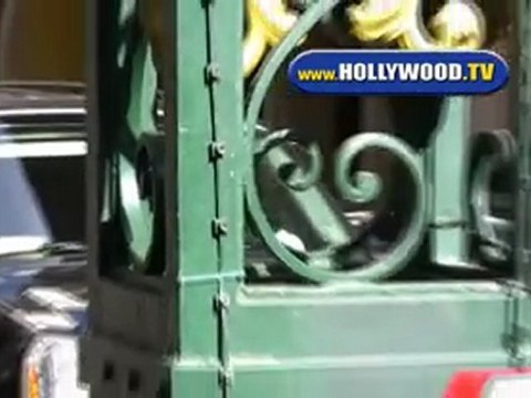 Wolfgang Puck Leaves Beverly Wilshire Hotel Friday