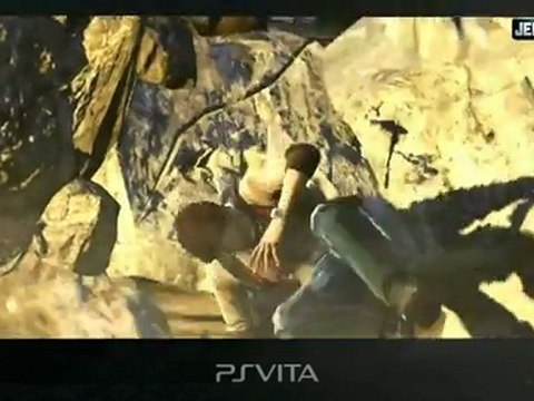 Uncharted Golden Abyss : PS Vita Launch trailer