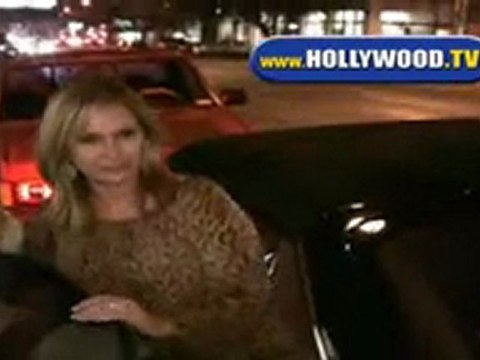 Rick And Kathy Hilton Leave Madeo.