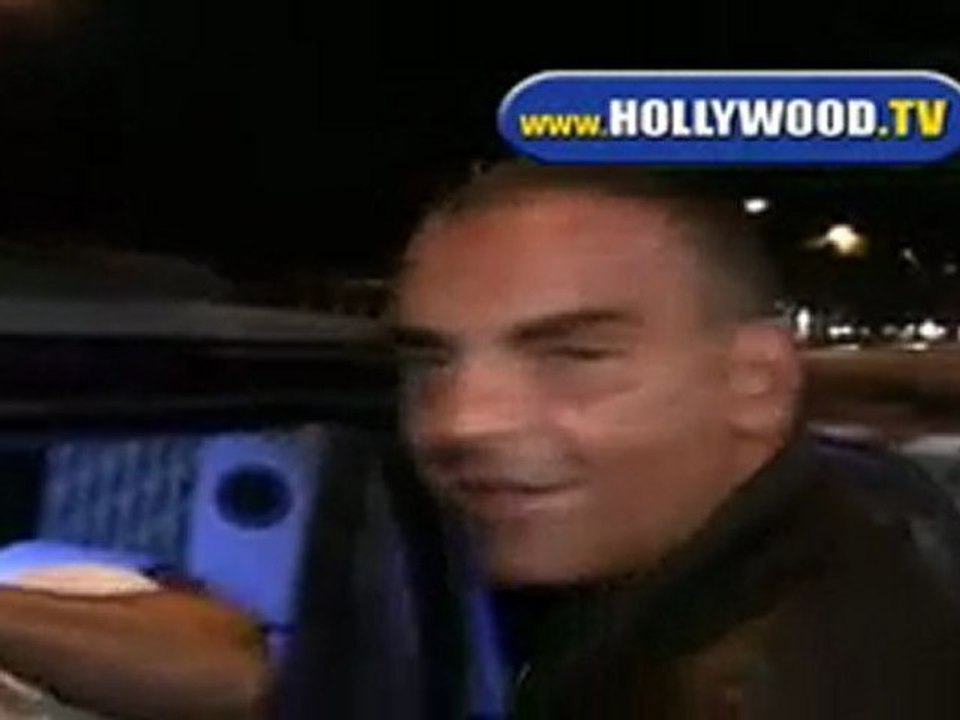 Christian Audigier Leaves Madeo in Beverly Hills.