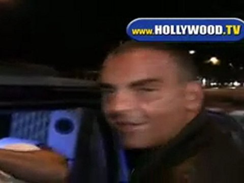Christian Audigier Leaves Madeo in Beverly Hills.