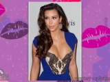 Kim Kardashian's hot CLEAVAGE at the pre-grammy gala
