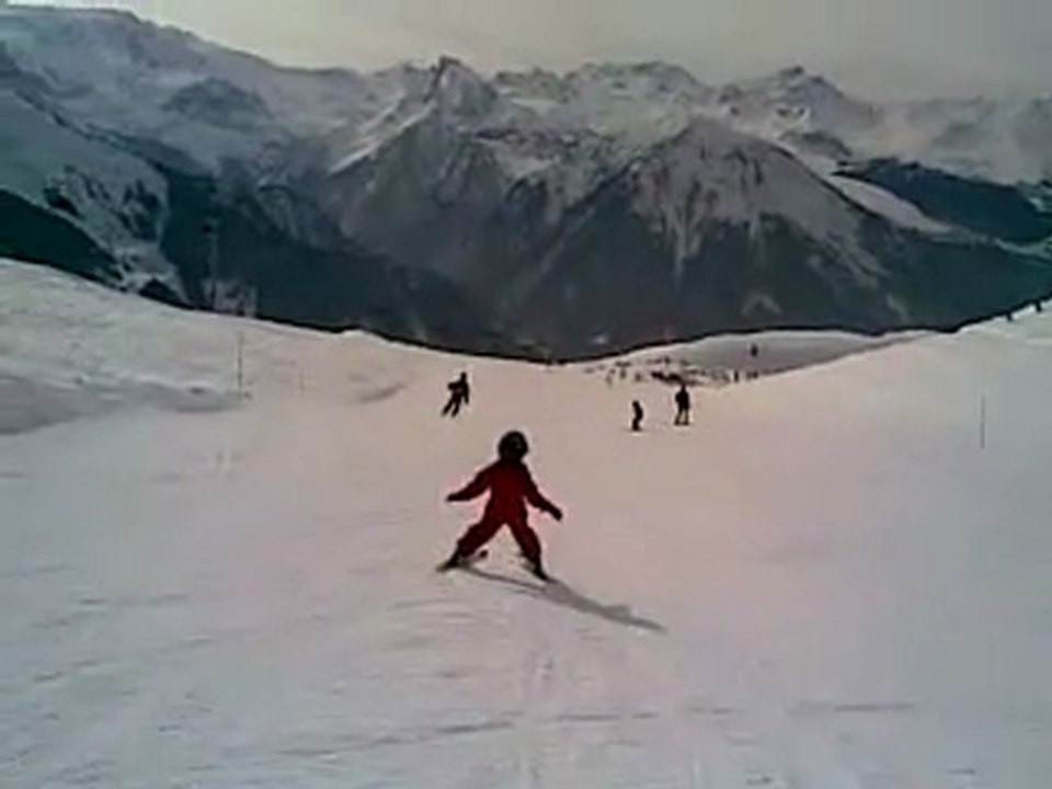 Ski avec papa