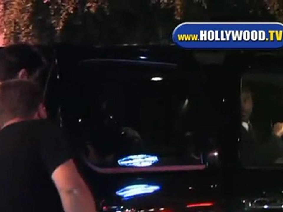 Terry Bradshaw Leaves STK in West Hollywood.