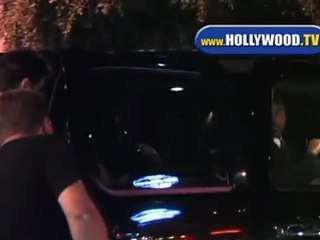 Terry Bradshaw Leaves STK in West Hollywood.