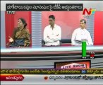 Live Show with KSR-TDP Nannapaneni-YSR Cong Gone Prakash-K.Nageswar - 04