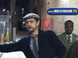 EXCLUSIVE: Joshua Jackson Signs Autographs for Fans.