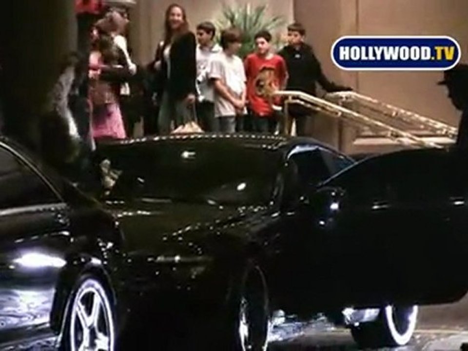 Heidi Montag and Spencer Pratt at Beverly Wilshire Hotel