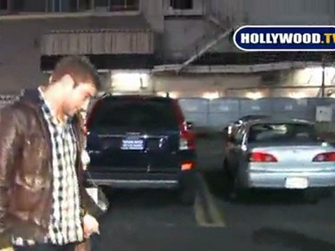 EXCLUSIVE: Stephanie Pratt and Boyfriend Leave a Hollywood Night Club.