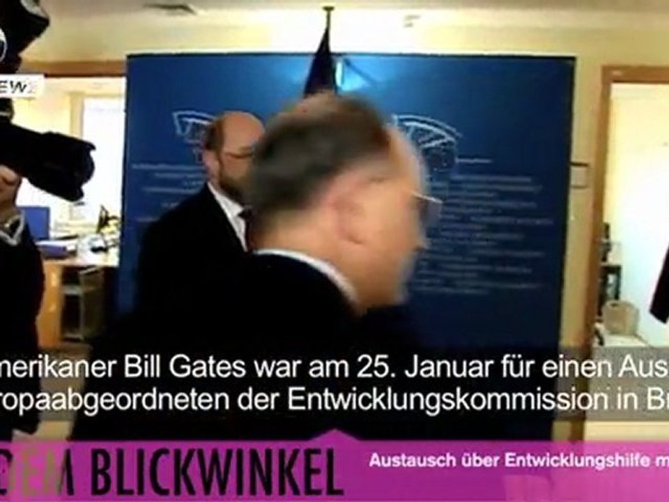 Lebensmittelhilfe, Besuch von Bill Gates, ACTA: das alles in den EP News Nr.9!