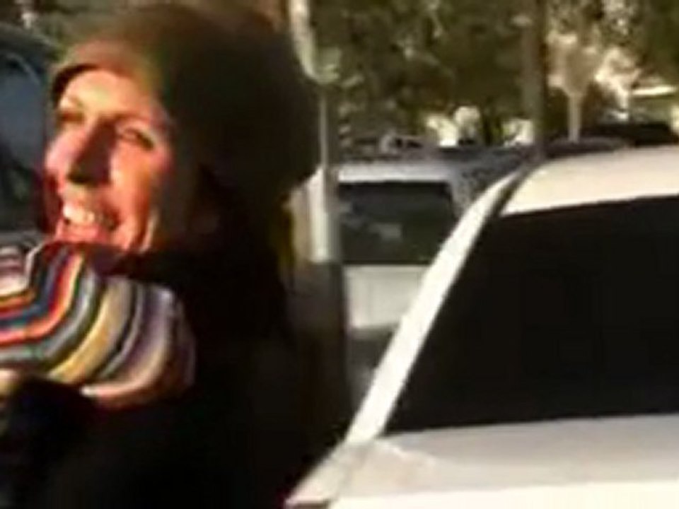 Molly Shannon and Son at an LA Mall Parking Lot