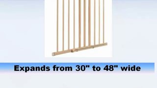 Baby Gate For Stairs - Evenflo Top of Stair Plus Gate