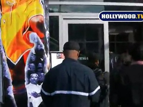 Denzel Washington and Friends At The Staples Center on Christmas Day..