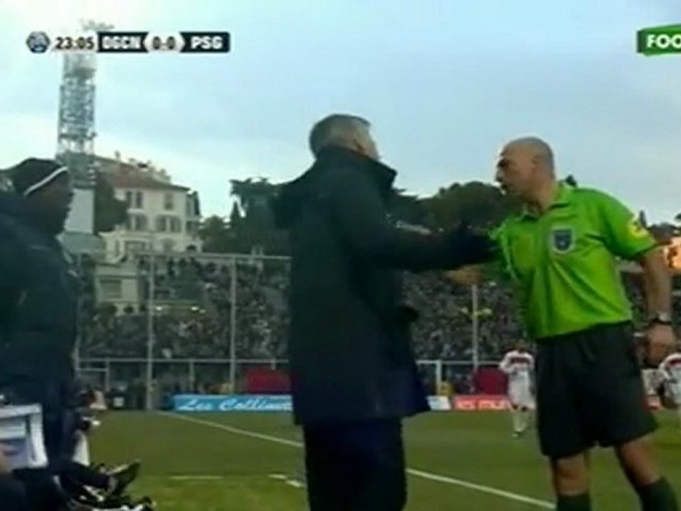 Expulsion de Makélélé à Nice