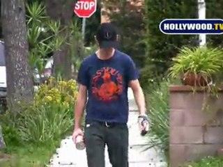 EXCLUSIVE: Shia LaBeouf  Makes A Campbell's Chunky Soup Run.