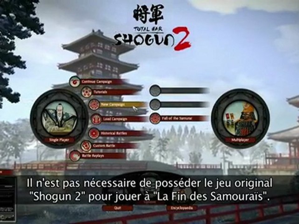 Shogun 2 La Fin Des Samourais - Une video making-of !