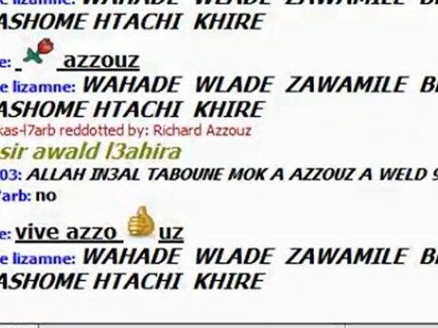 Les Mkhaznis esclaves m'insultent ici