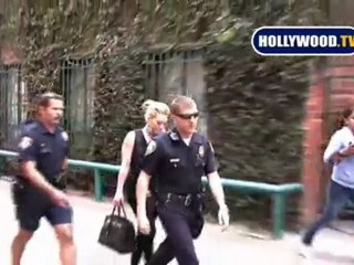 Hilary Duff Is Swarmed By Paparazzi