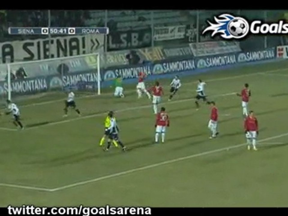 Siena 1-0 AS Roma