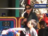 Octo-Mom Nadya Suleman Takes The Kids To Knott's Berry Farm