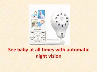 Lorex Baby Monitor - Lorex LW2003 LIVE snap