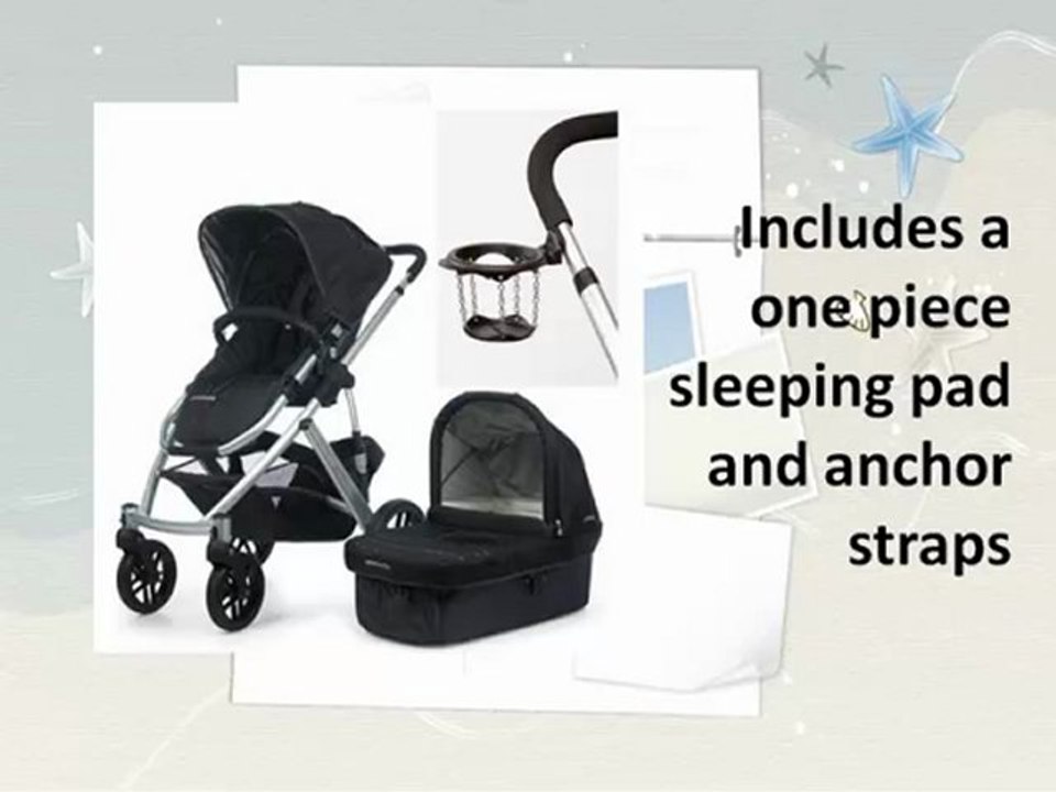 Uppa Baby Stroller - UPPAbaby 2010 Vista Stroller Jake Black With a Cup Holder
