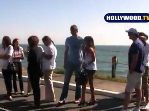 EXCLUSIVE: Ashley Tisdale And Boyfriend Have Lunch in Malibu.