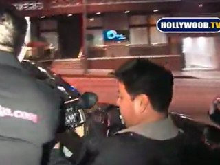 Rod Stewart Has No Comment At IL Sole