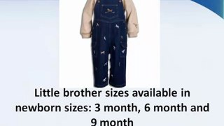 Baby Overalls - Le Top Giddy Up Heathered