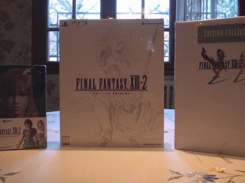 Final Fantasy XIII-2 Edition Cristal (Video Unboxing)