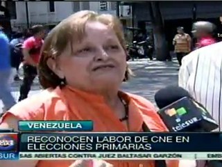 Reacciones de venezolanos tras primarias de la oposición