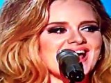 Adele Performing _Rolling in the Deep_ @ the 2012 Grammy Awards
