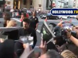 Christian Bale Greet Fans at Terminator Salvation Premiere