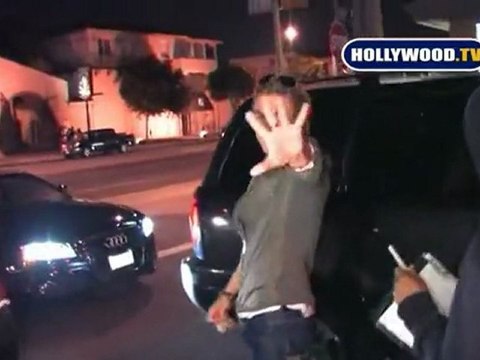 Derek, Karina, Maksim and Shannon Of Dancing With The Stars Leave Blvd3