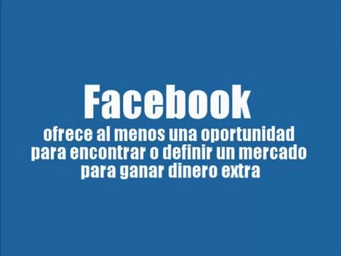 Ganar Dinero Con facebook: Facebook... una plataforma interesante para ganar dinero extra