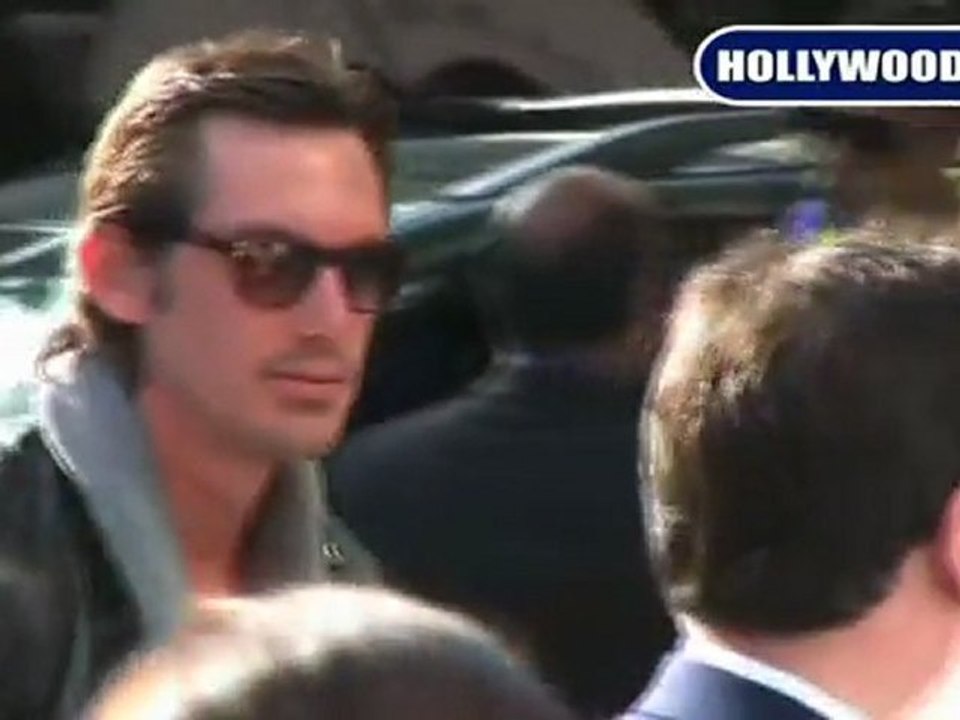 Lukas Haas Goes To The Lakers Game