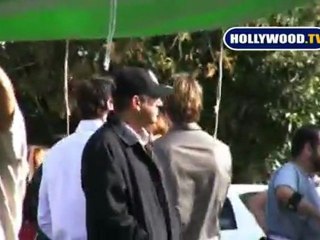 Jennifer Lopez Films Her New Movie In LA