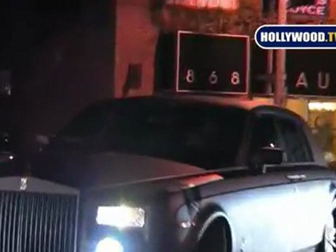 Lindsay Lohan Shines At Nobu.