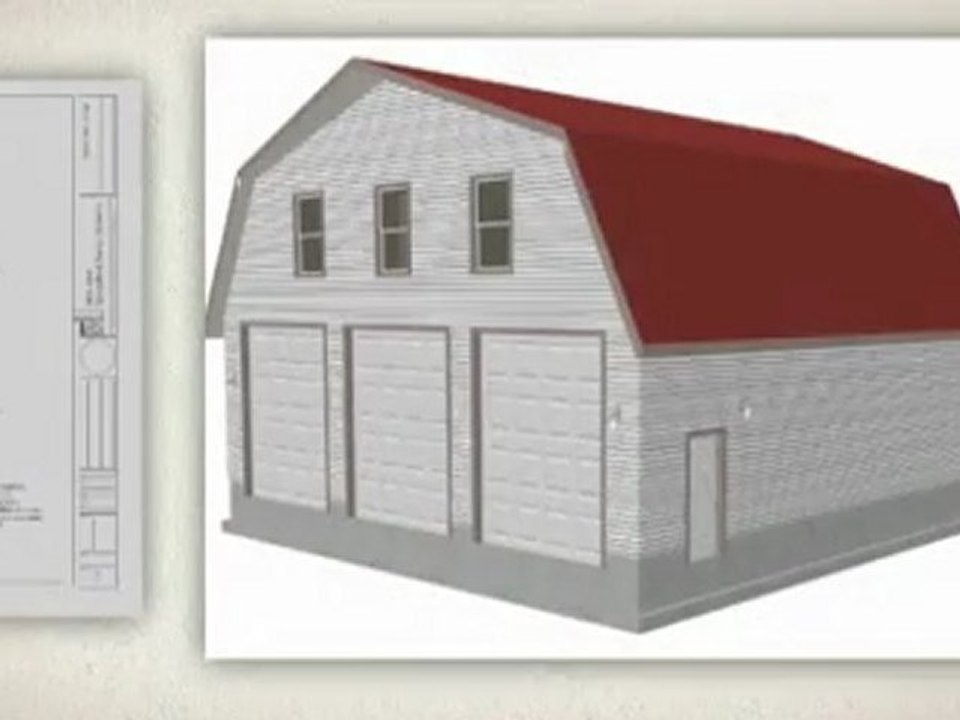 The best 40x40x12-6 Gambrel Barn Apartment Plans