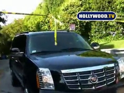 Katherine And La Toya Jackson Leaves The Jackson's House