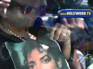 Michael Jackson's Dad Joe Jackson & Randy Leave Michael's House