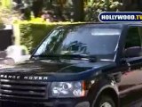 Media At Michael Jackson's Estate In Beverly Hills.