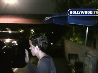 Samantha Ronson And Friend At Matsuhisa.