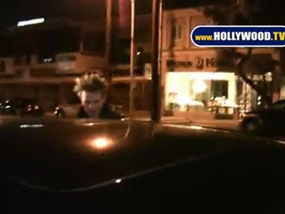 Avril Lavigne And Hubby Deryck Whibley Have Dinner At Madeo.