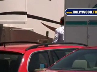 Jennifer Garner & Patrick Dempsey On Location.