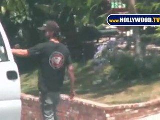 Shia LaBeouf Goes To The Gym And Rides On His Bike